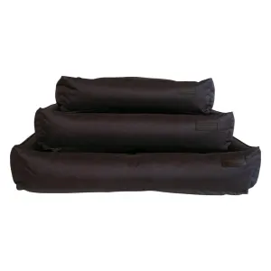 Huntlea Dog Urban Bolster Bed black with 3 sizes