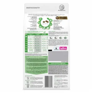 Purina Pro-plan Weight Loss Sterilized Dry Adult Cat Food Back of packaging