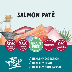 Naturo Salmon Pate Adult Wet Cat Food health benefits