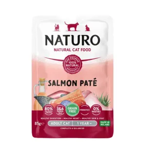 Naturo Salmon Pate Adult Wet Cat Food