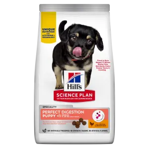Hill’s Puppy Perfect Digestion Medium Breed Dry Dog Food front of pack