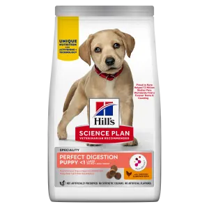 Hill’s Puppy Perfect Digestion Large Breed Dry Dog Food front of pack