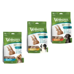 Whimzees Antler Daily Dental Dog Chew Treat All 3 Sizes