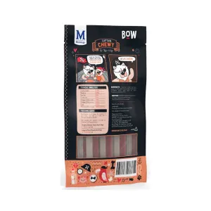 Bags O Wags Bacon Strips Chewies Dog Treats back of pack