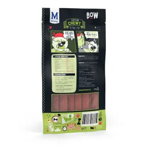 Bags O Wags Beef Bars Chewies Dog Treat back of back