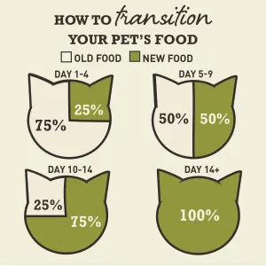 transitioning guide on switching to acana food