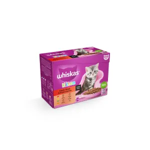 Whiskas Wet Kitten Food In Gravy - Classic Meals box