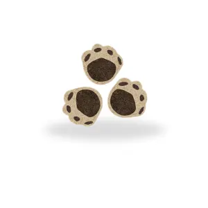 treat shaped like a dog paw