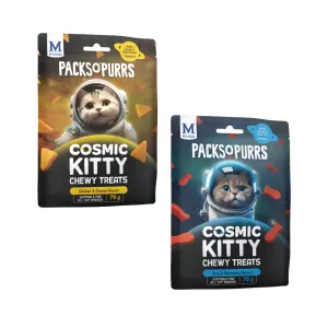 2 bags of packs o purrs cat treats