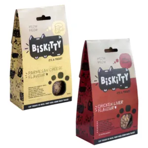 Biskitty Cat Treats - Liver & Cheese