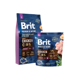 Brit Premium Dog Dry Food - Junior Small