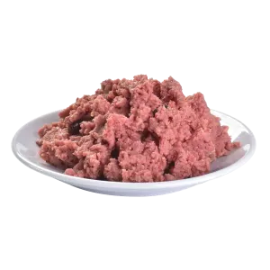 Mashed Out of pack Chicken and hearts wet dog food image