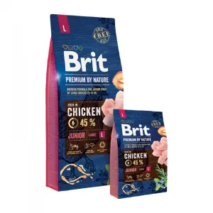 Brit Premium Dog Dry Food - Junior Large
