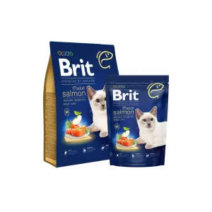 Brit Premium Adult Cat Dry Food Salmon