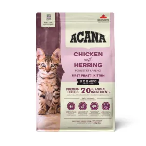 Acana Cat First Feast Kitten Recipe Food in Bag