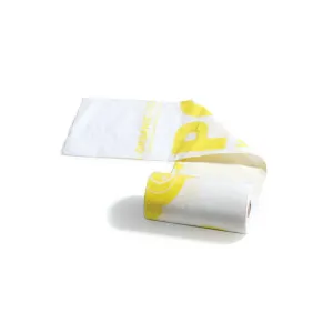 lemon scented bag rolling out