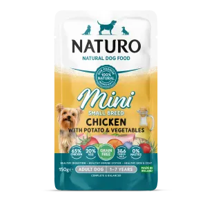 Naturo Mini Adult Grain Free Chicken Potato & Veg Dog Wet Dog Food