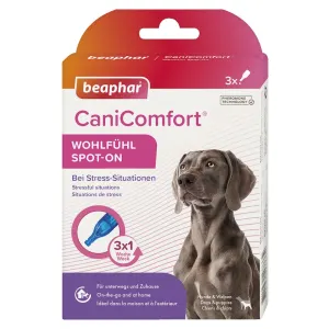 front of pack with dog and valerian images