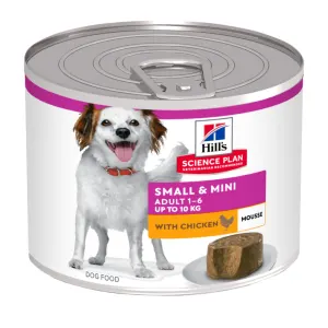 Hill’s Small & Mini Adult Chicken Mousse Wet Dog Food