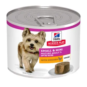 Hill’s Small & Mini Mature Adult Chicken Mousse Wet Dog Food