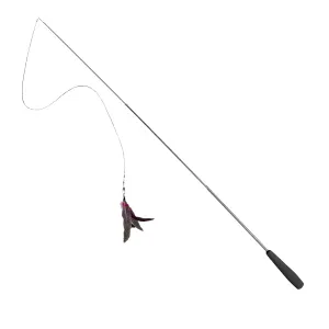 black rod with guinea foul attachment