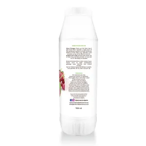 back of pack with ingredients, composition, feeding guide etc