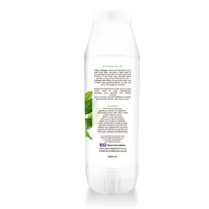 back of pack with ingredients, composition, feeding guide etc