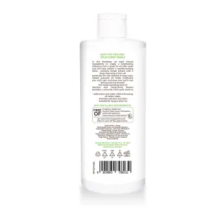 back of pack with ingredients, composition, feeding guide etc