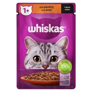 Pack of whiskas poultry pouch