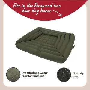 benefits of the mattress - non-slip base and water resistant