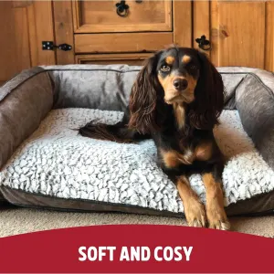 Luxury Fleece Lined Plush Sofa Bed Lifestyle