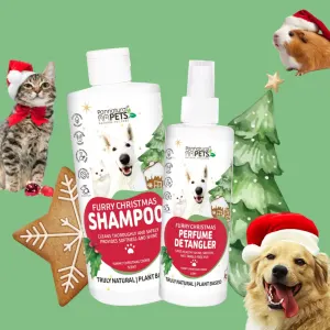 Pannatural Pets Furry Christmas Shampoo & Spray for Pets