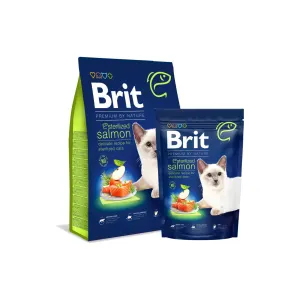 Brit Premium Sterilised Adult Cat Dry Food - Salmon