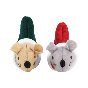 Martha & Mayor Mice Duo Xmas Cat Plush Toy