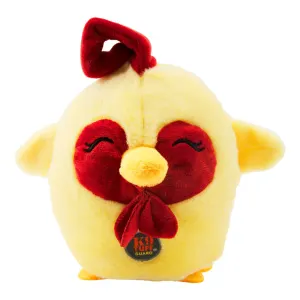 Poppers Chicken Plush Dog Toy