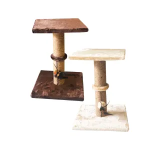 Marltons 2-Level Cat Scratcher with Toy