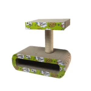 Marltons 2-in-1 Corrugated Scratching Board with Catnip
