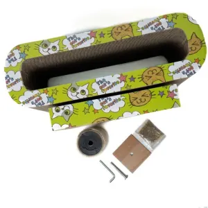 Marltons 2-in-1 Corrugated Scratching Board with Catnip