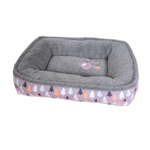 Winter Forest Snuggle Bed for Small Pets