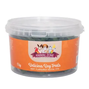 Animal Zone Dog Chew Treats - Mint Dental Stix
