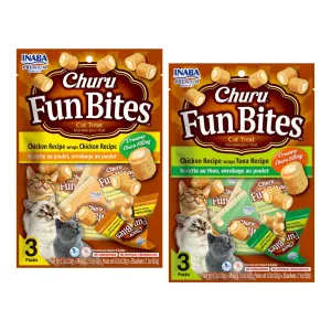 Churu Fun Bites Creamy & Crunchy Cat Treats