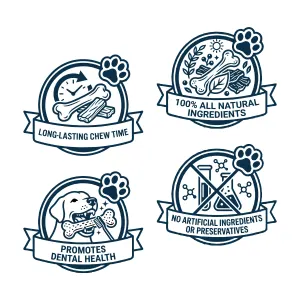 Four benefits and features of the Small Batch Jerky Dog Chew Treats