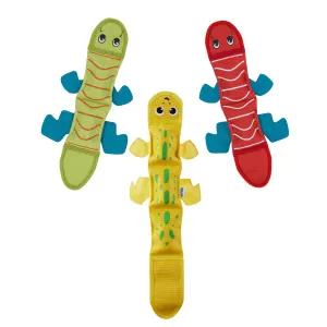 Lizard Fire Biterz Squeak & Chew Dog Toys