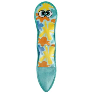Tough Seamz Snake Squeak & Plush Dog Toy