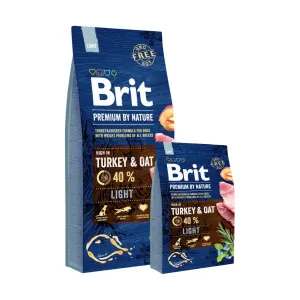 Brit Premium Dog Dry Food - Light Turkey & Oat