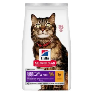 Hill's Sensitive Stomach & Skin Dry Cat Food