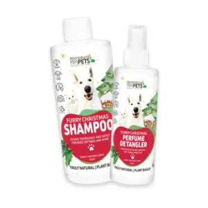 Pannatural Pets Furry Christmas Shampoo & Spray for Pets