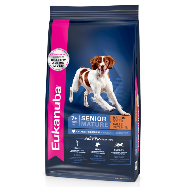Eukanuba thriving mature medium breed deals
