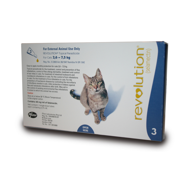 Buy Revolution for Cats Mixed Parasite Spot On Online ePETstore
