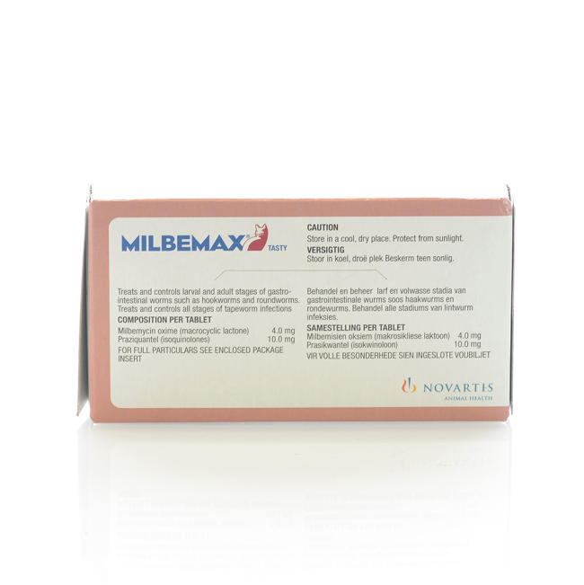 Milbemax Tasty Deworming Tablets for Kittens and; Small Cats (0.5 to 2 kg)